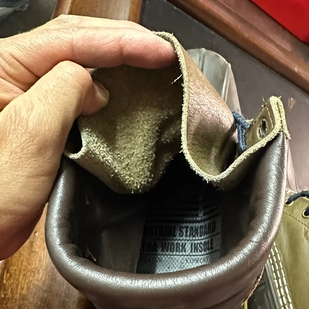 L.L. Bean Men's Dark Brown Rain Boots